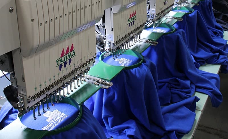 Embroidery — custom decoration service in Calgary