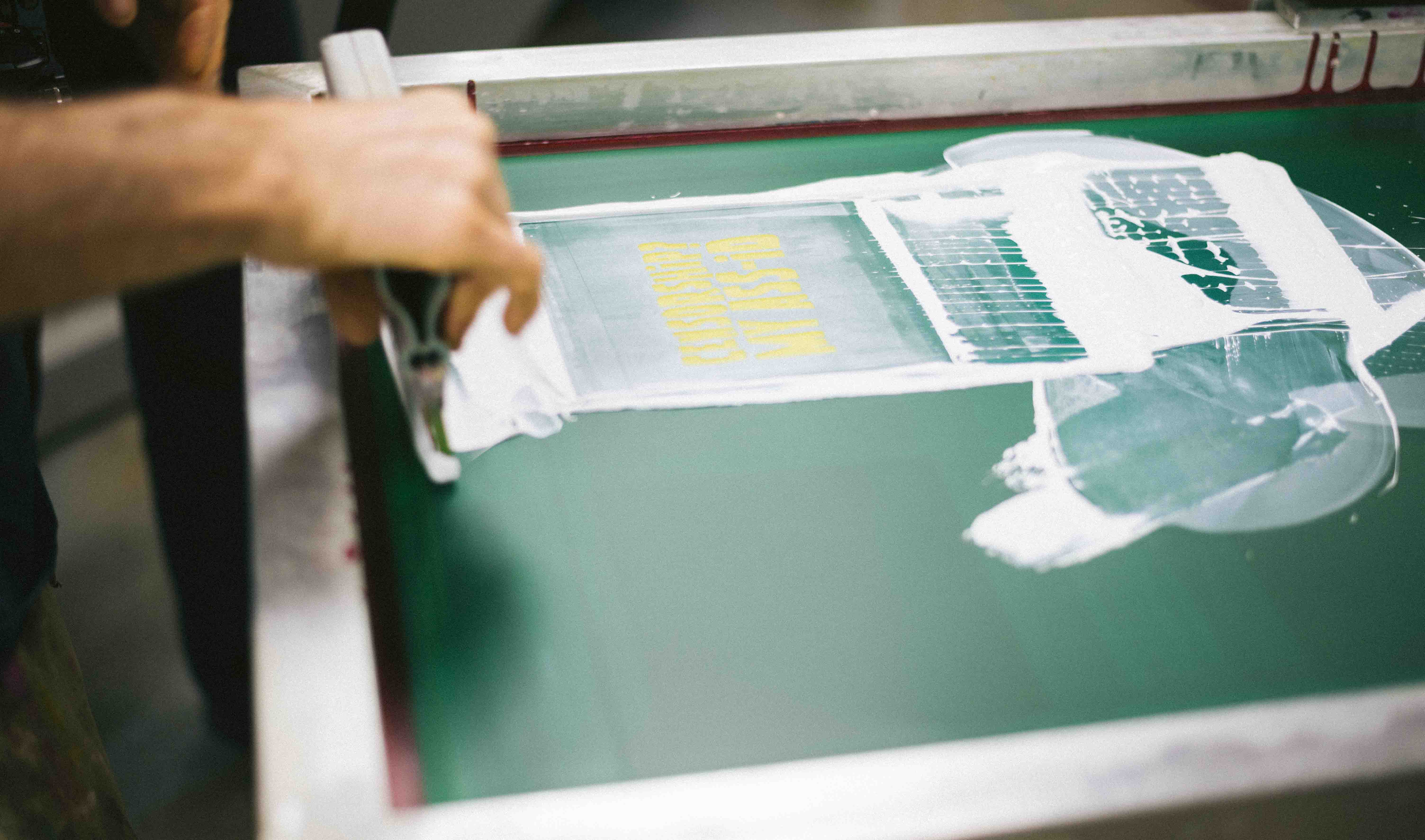 Screen Printing — custom decoration service in Calgary